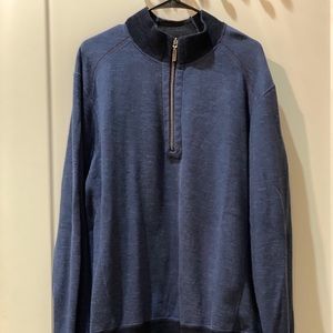 Tommy Bahama Reversible Quarter Zip Pullover